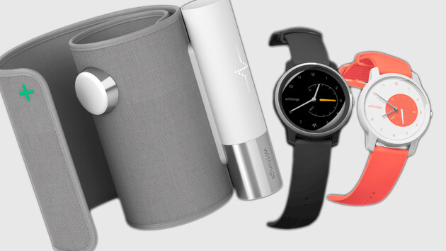 Withings: Smartwatch mit EKG und smarte Blutdruckmanschette