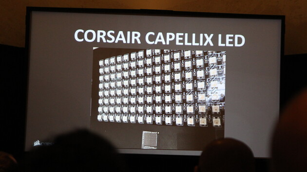 Corsair: Capellix-LEDs für 100 LEDs auf dem Raum von 4 SMD-LEDs