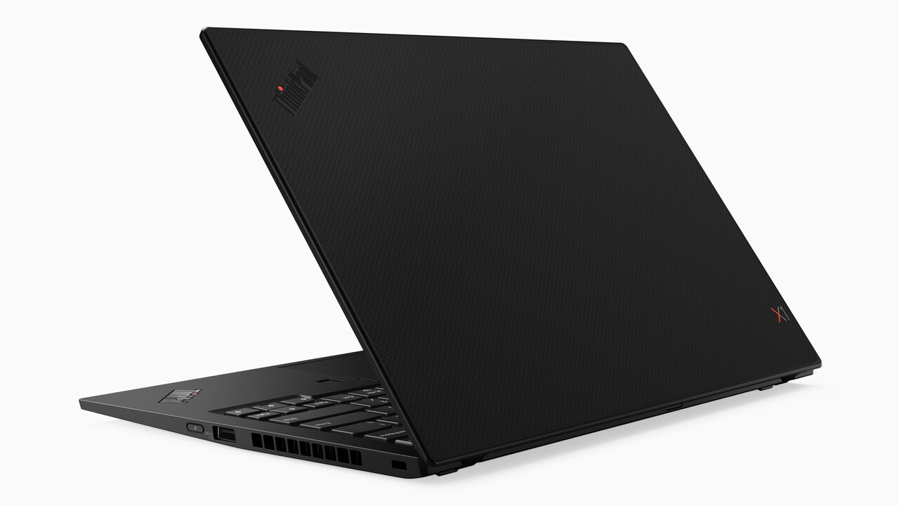Lenovo: ThinkPad X1 Carbon G7 macht die Kohlefaser sichtbar