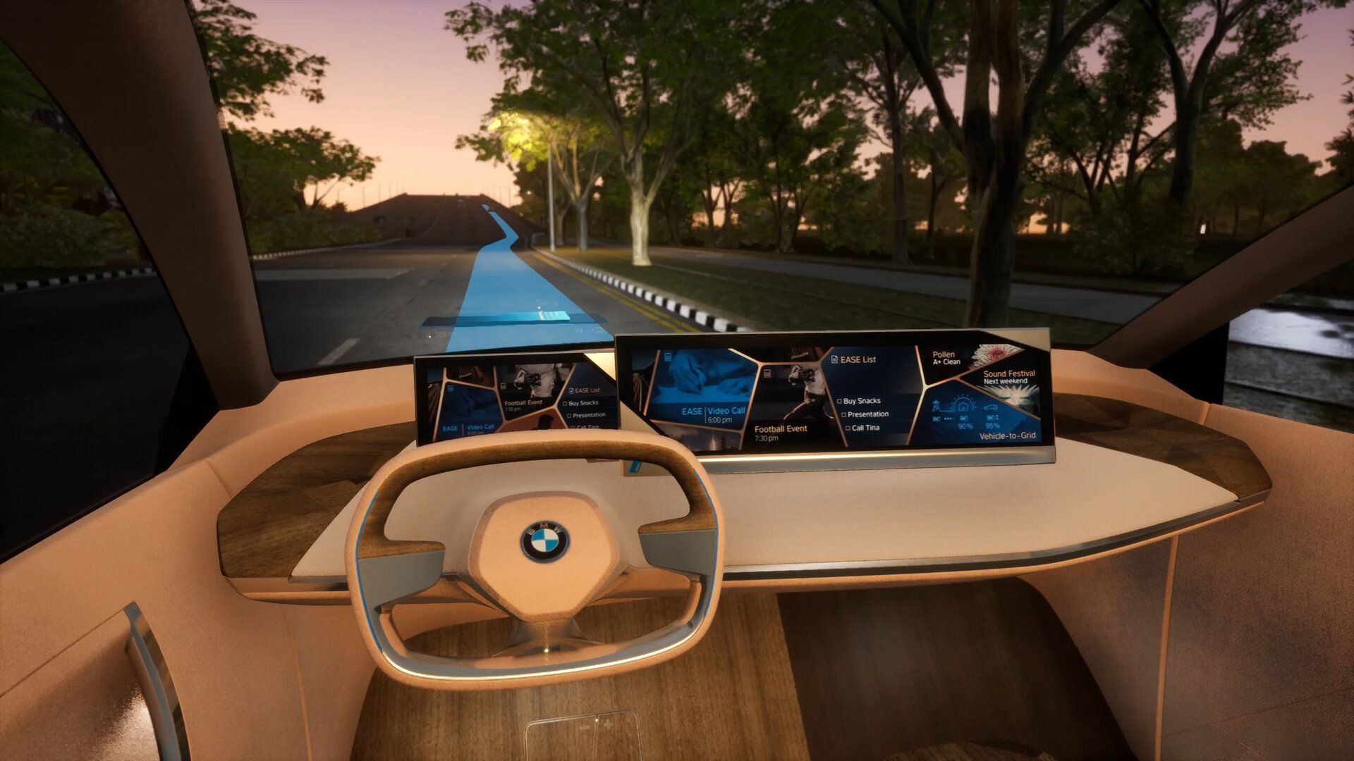 BMW Vision iNEXT im Ease-Modus