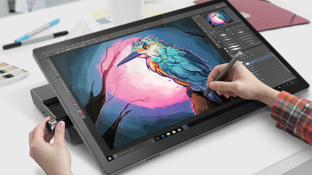 Lenovo Yoga A940: Grafiker AiO-PC als günstiges Pendant zum Surface Studio