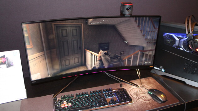MSI Optrix MPG341CQR: 21:9-Monitor mit Sprachsteuerung und RGB-Leiste