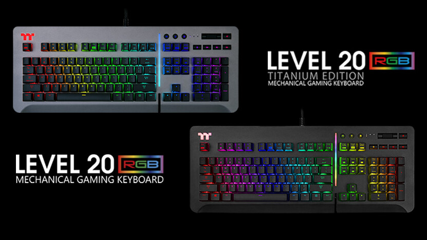 Level 20 Keyboard: Taster von Razer oder Cherry mit Alexa
