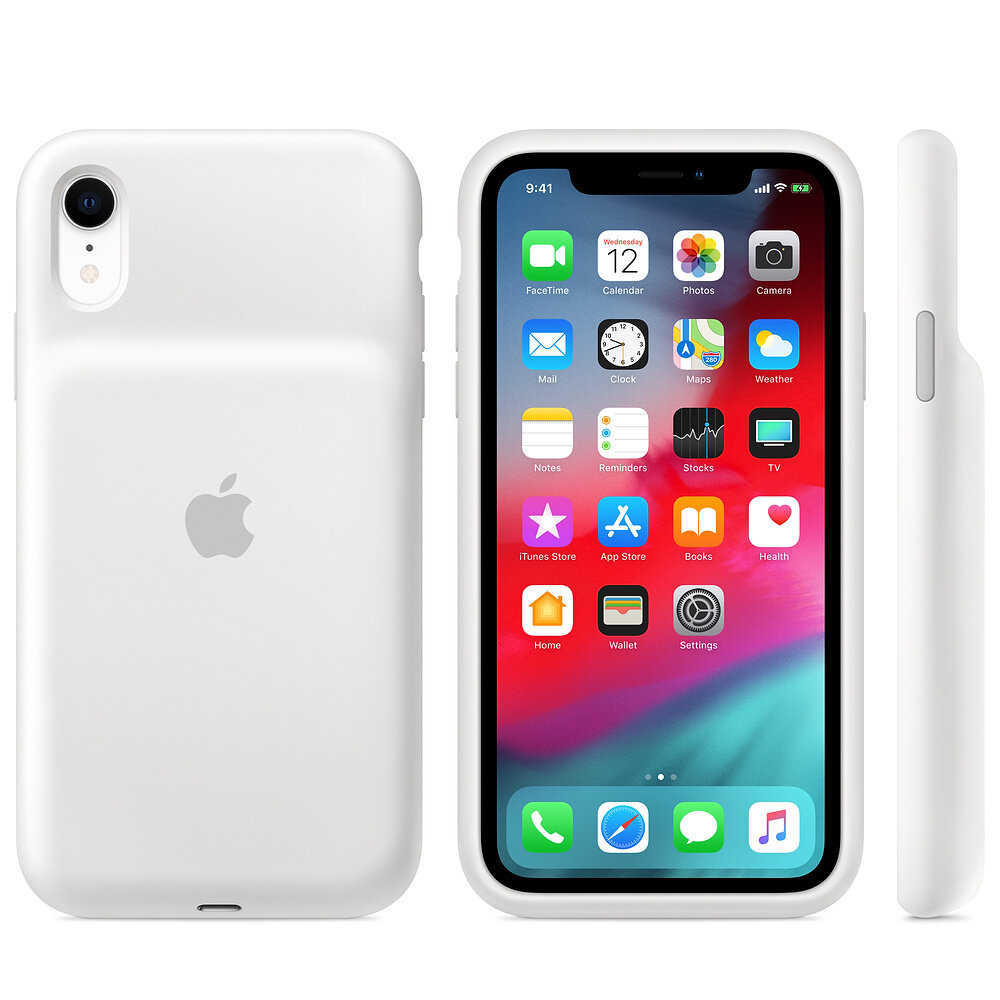 Smart Battery Case (Weiß) für iPhone Xr