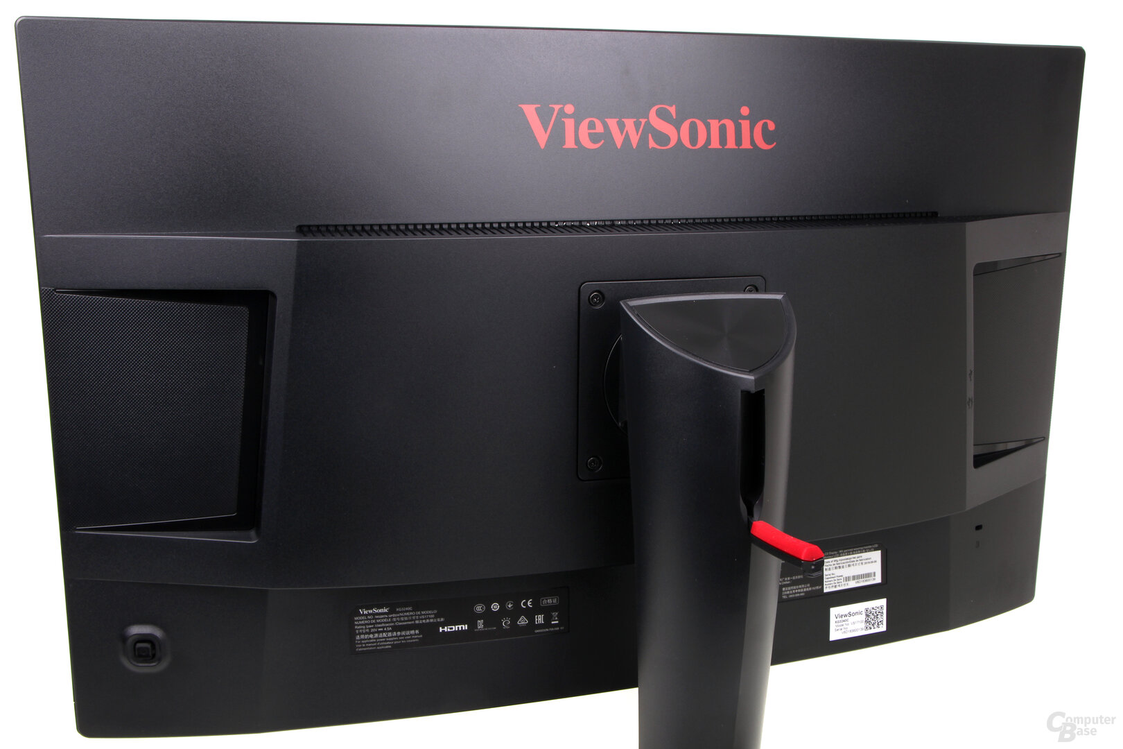 ViewSonic XG3240C – Rückseite mit Headset-Halter