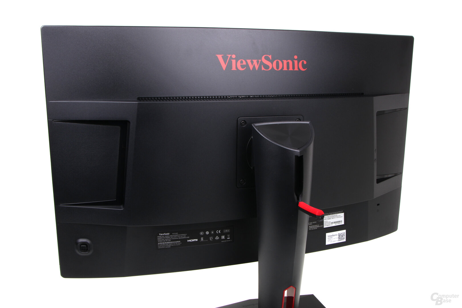 ViewSonic XG3240C – Rückseite mit Headset-Halter