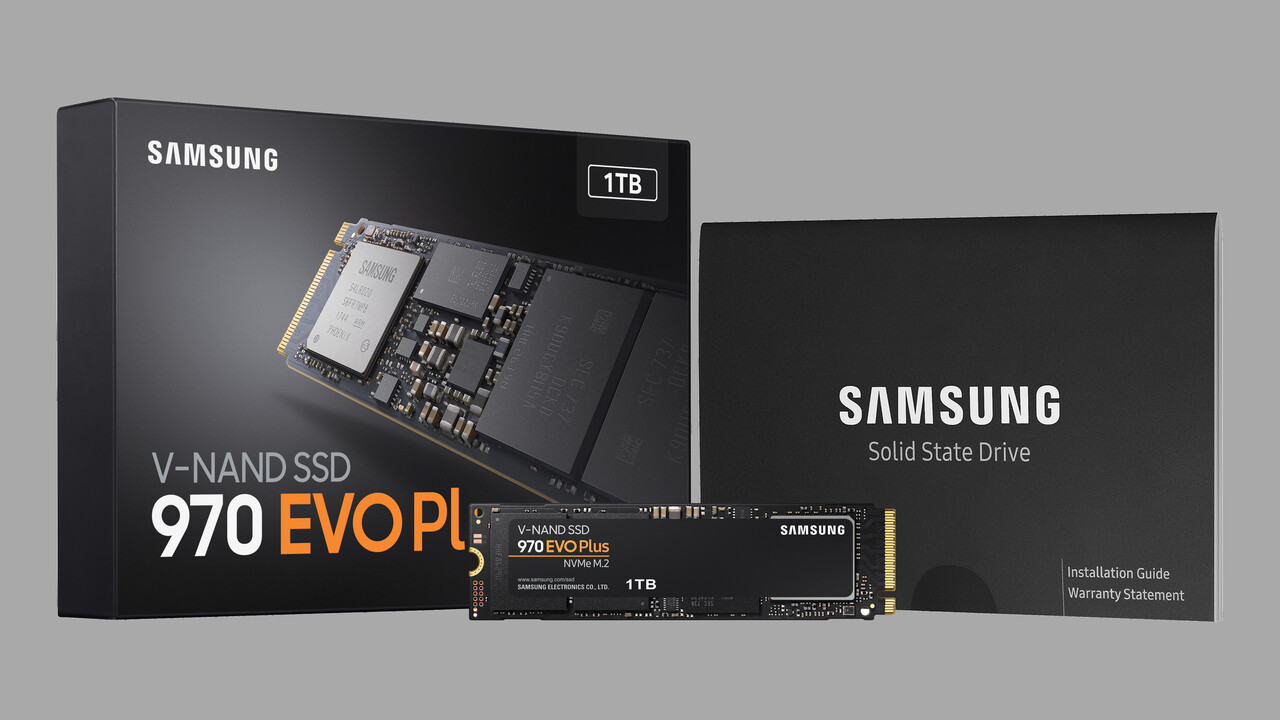Samsung SSD 970 Evo Plus im Test: V-NAND mit 96 Lagen für ein + an Leistung