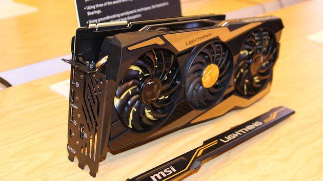 MSI-Flaggschiff: GeForce RTX 2080 Ti Lightning Z startet für 1.550 Euro
