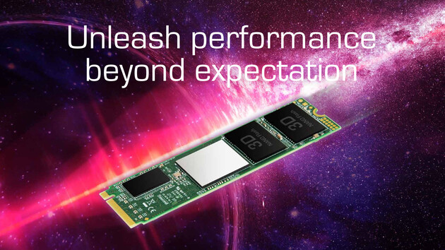 MTE 220S SSD: Transcend reizt erstmals das PCIe-x4-Interface aus