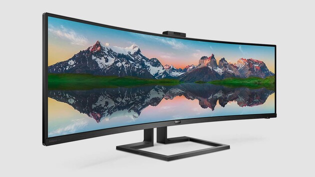 Philips 499P9H: 5.120 × 1.440 Pixel auf breiten 49 Zoll für 1.100 Euro