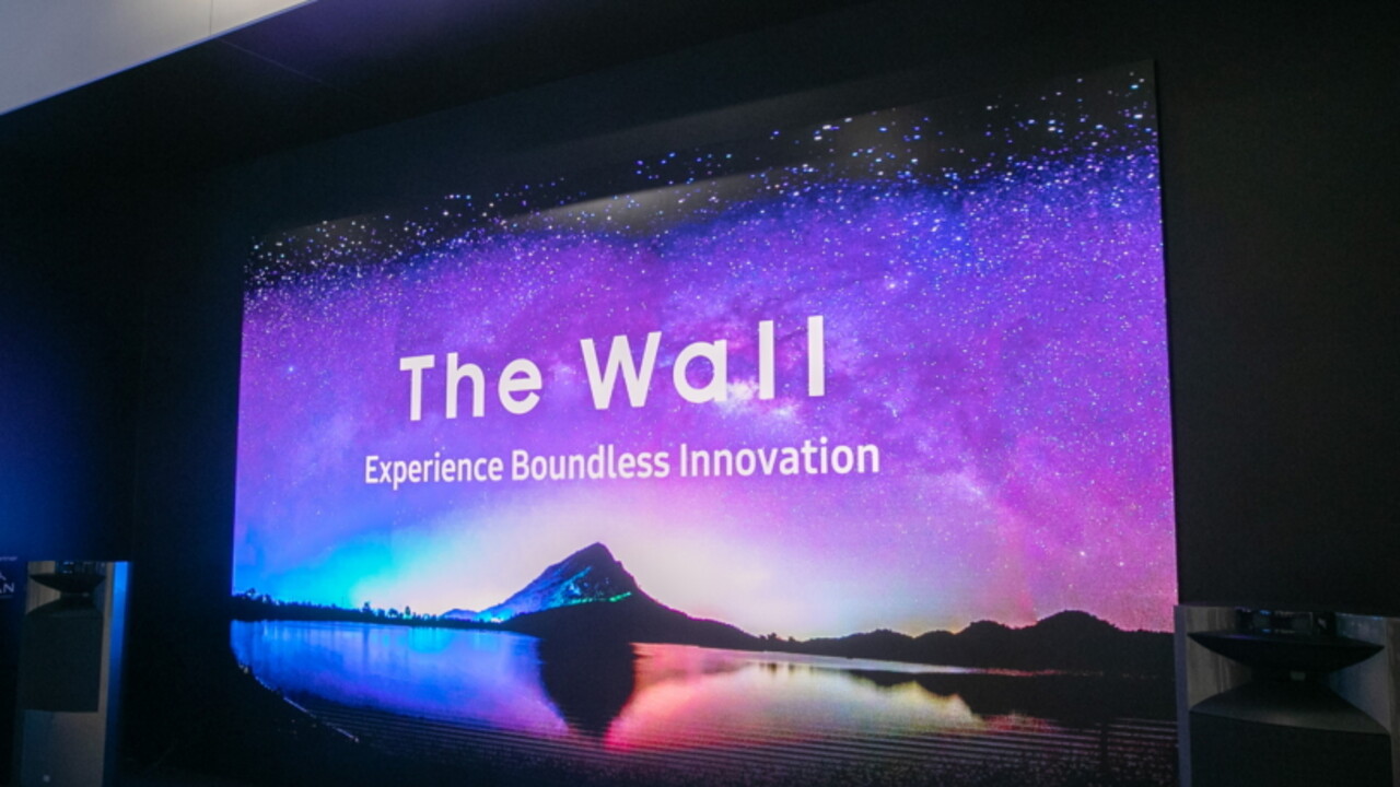 MicroLED-Fernseher: Samsung vergrößert The Wall auf 292 Zoll