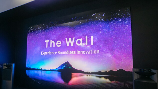 MicroLED-Fernseher: Samsung vergrößert The Wall auf 292 Zoll