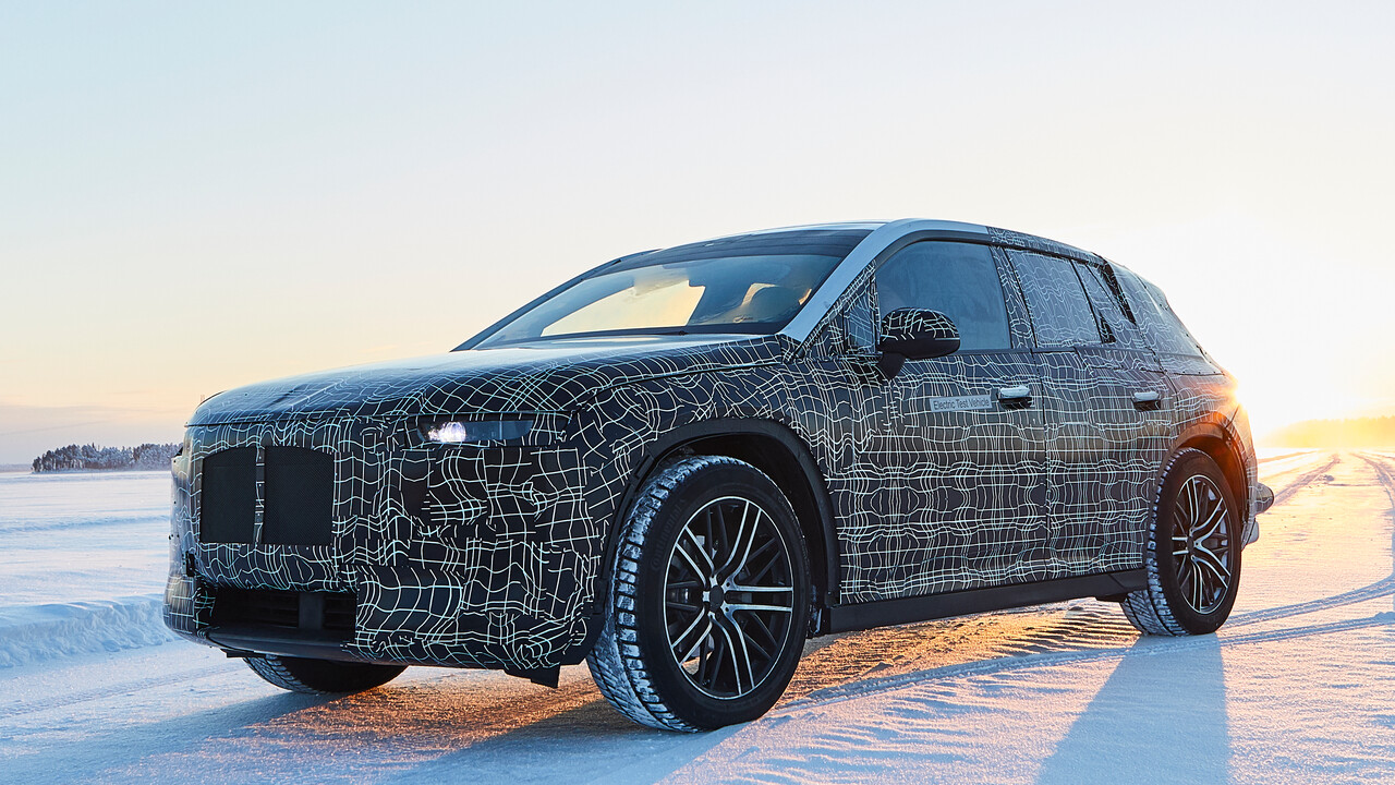 Autonomes Fahren: BMW erprobt iNEXT im Winterfahrtest in Schweden