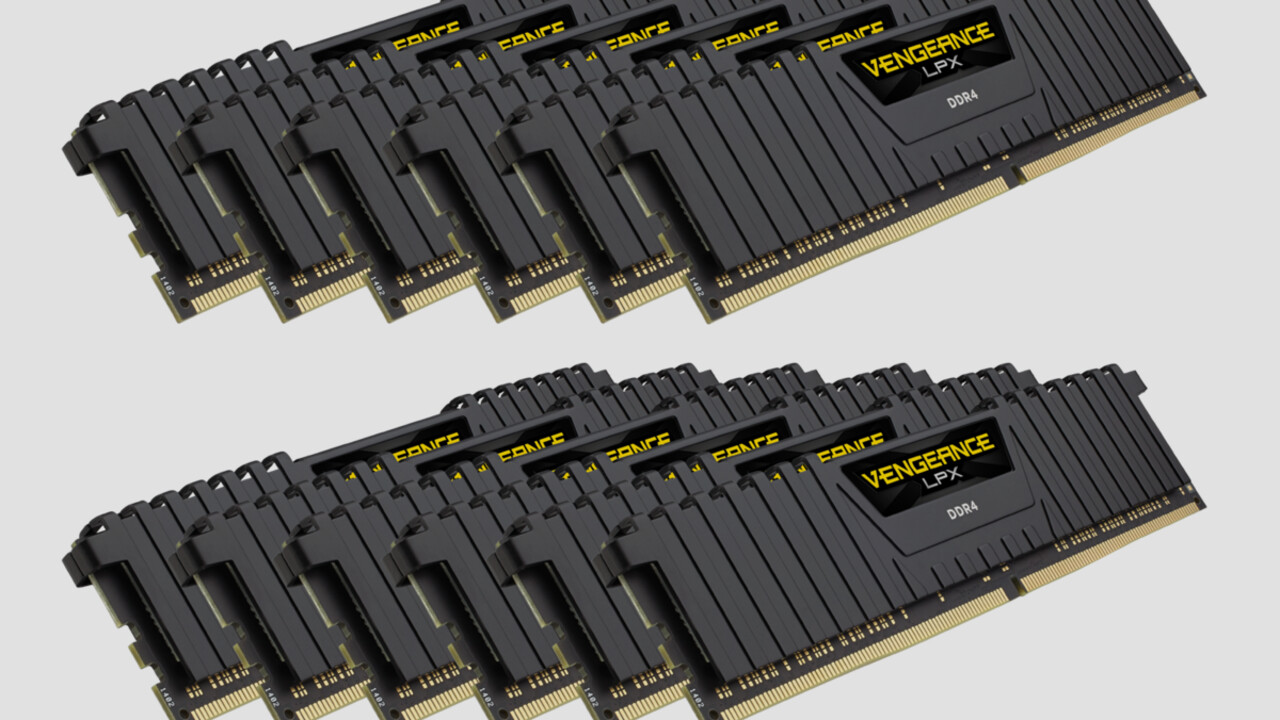 Corsair Vengeance LPX: 192-GB-RAM-Kits für Xeon W-3175X ab 1.650 Euro