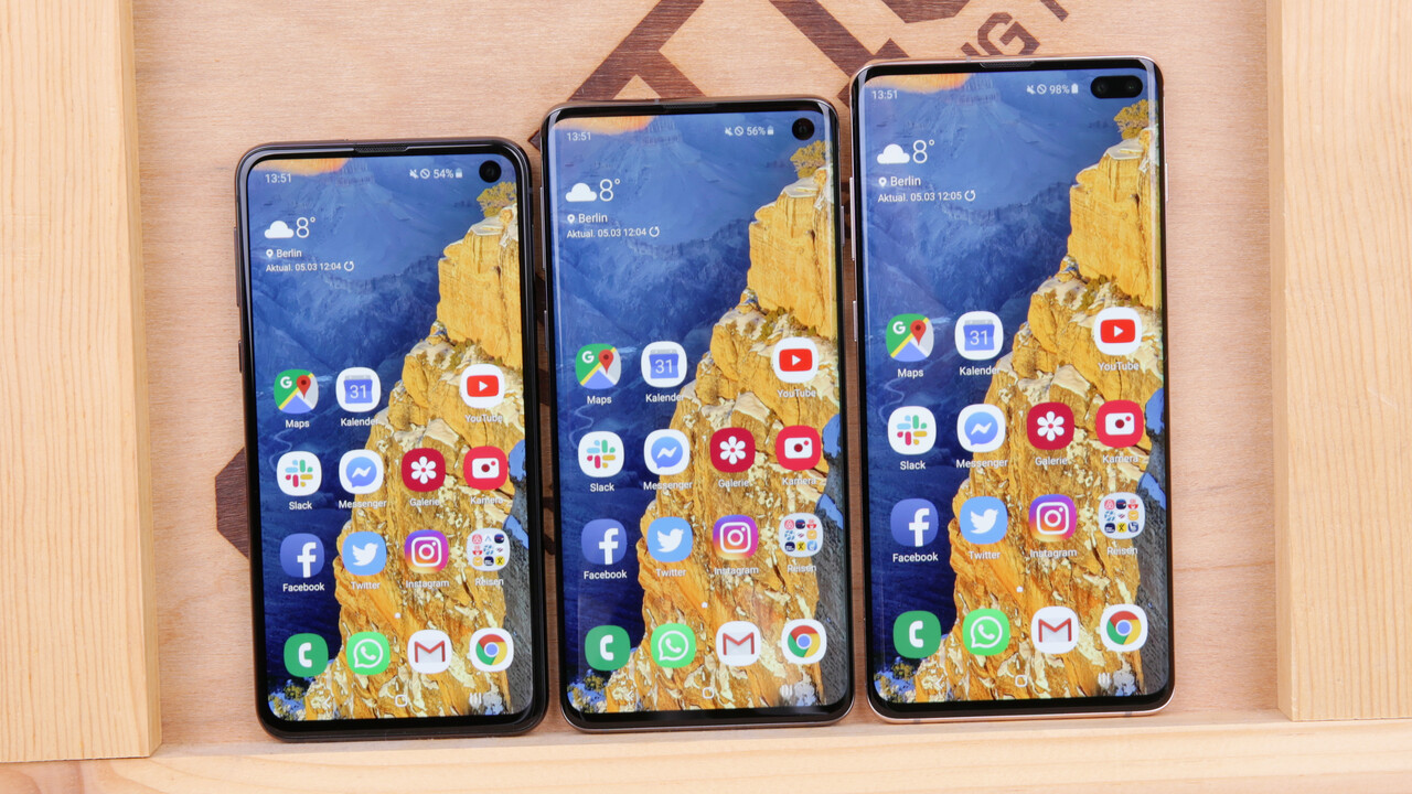 Galaxy S10e, S10 und S10+ im Test: Samsungs teures Smartphone-Trio nähert sich der Perfektion