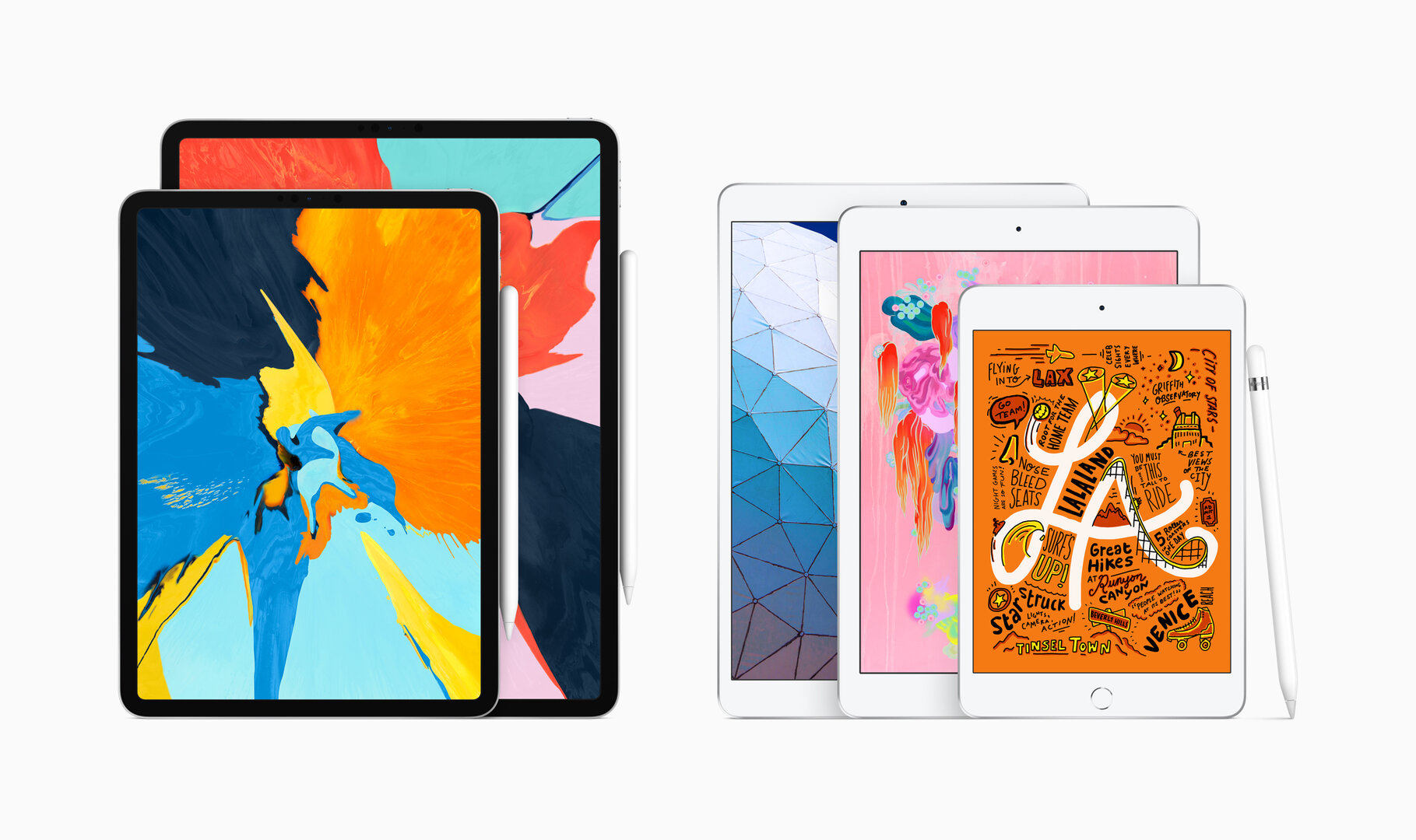 Apple iPad Pro, iPad Air (2019) und iPad mini (2019)