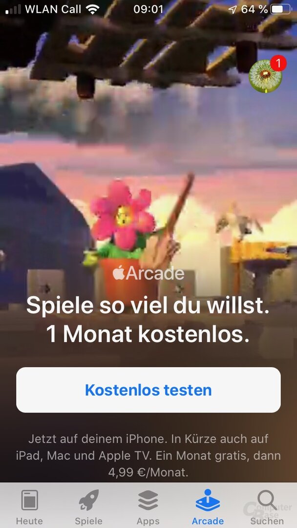 Apple Arcade ist ab sofort unter iOS 13(.1) verfügbar