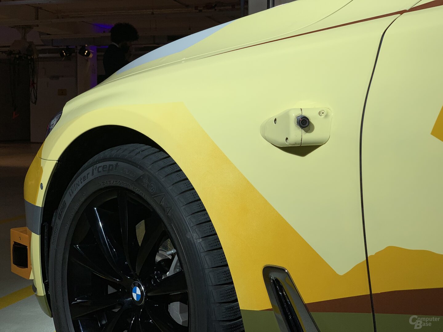 Testfahrzeug aus BMWs autonomer Flotte