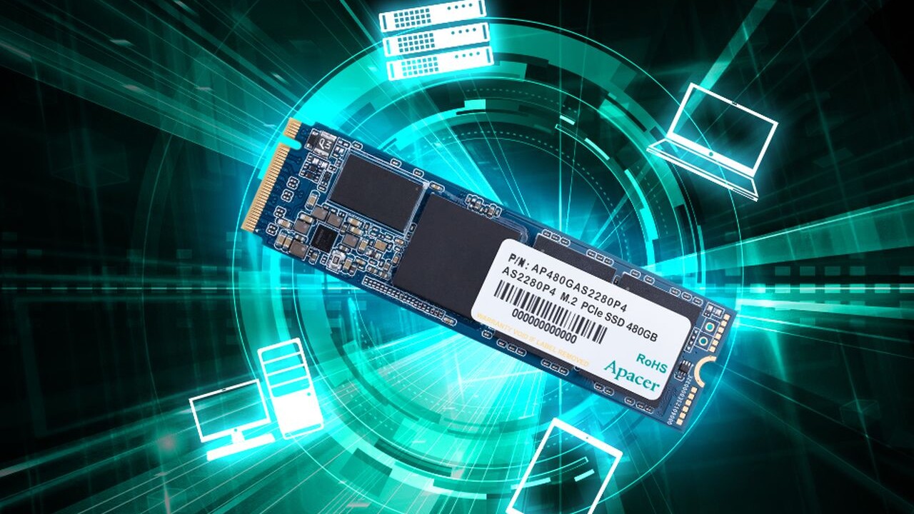 Apacer AS2280P4: PCIe-SSD mit 3.200 MB/s oder nur halb so schnell