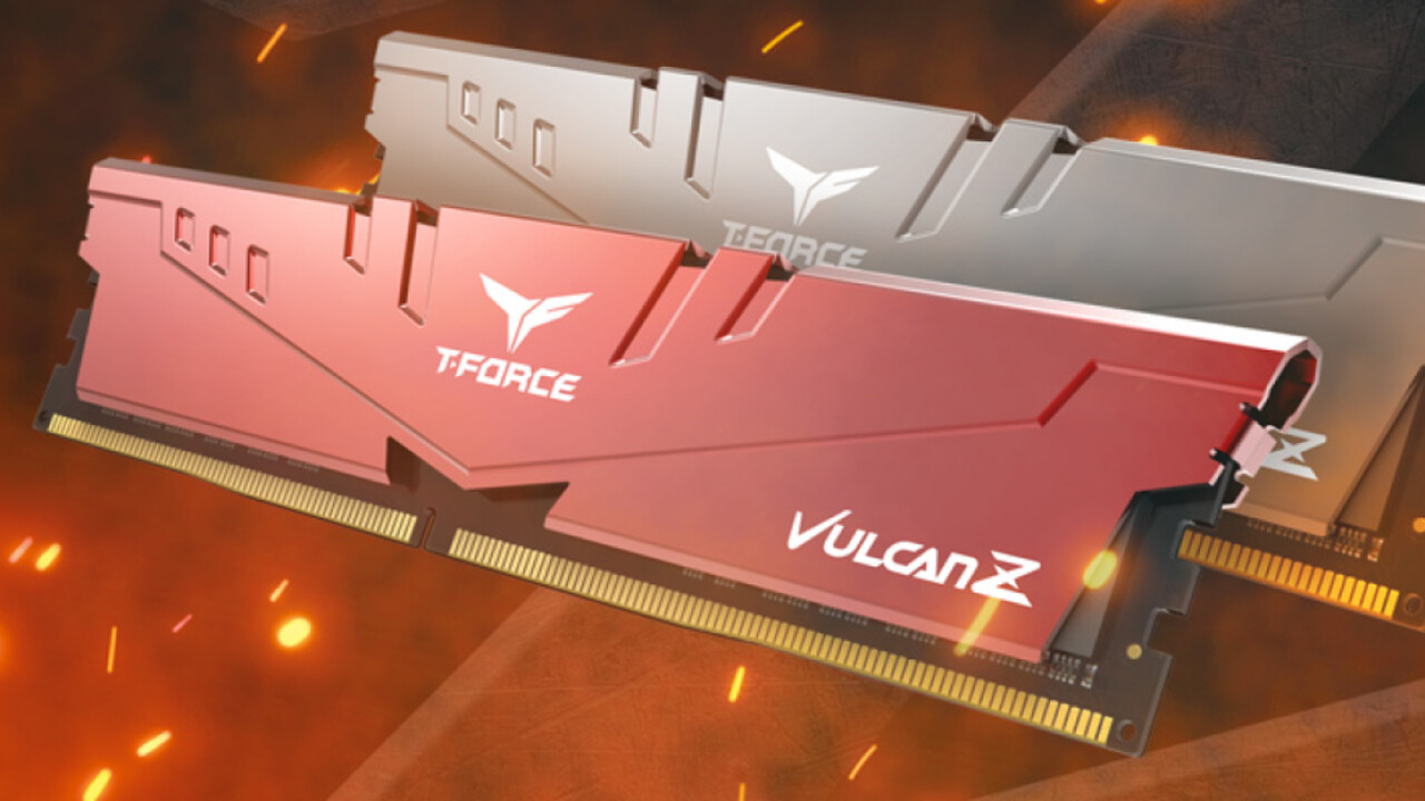 T-Force T1 & T-Force Vulcan Z: DDR4-DIMMs von Team Group ohne LEDs im Budget-Segment
