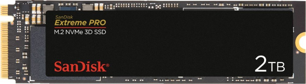 SanDisk Extreme Pro M.2 NVMe 3D SSD mit 2 TB gesichtet