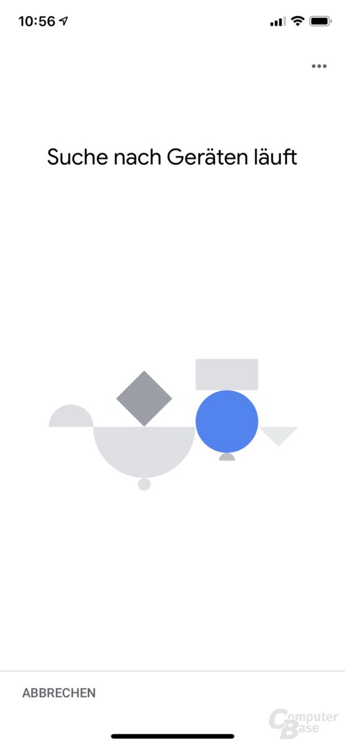 Einrichtung des Lenovo Smart Display in der Google Home App