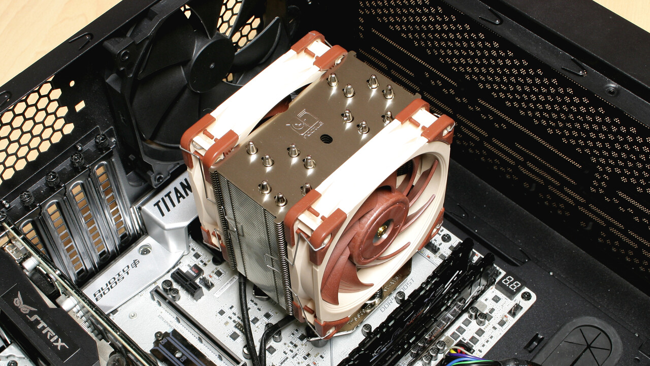 Noctua NH-U12A im Test: Kühler-Oberklasse trotz 120 mm zum Luxuspreis