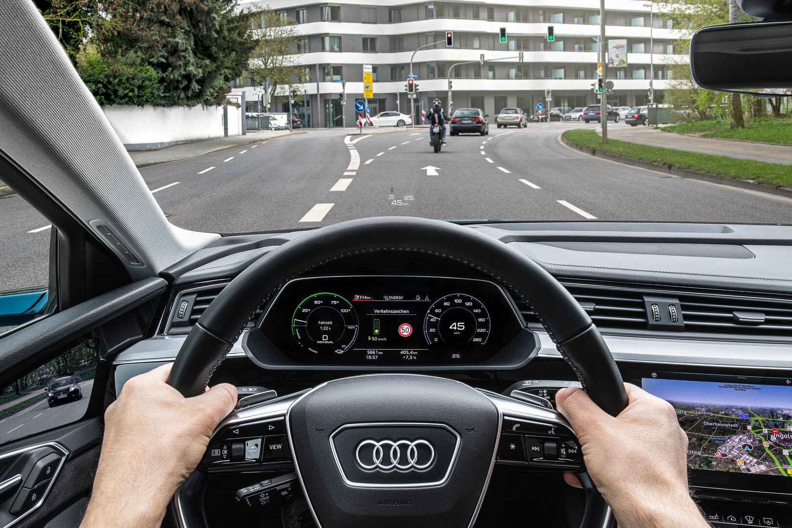 Audi vernetzt sich mit Ampeln