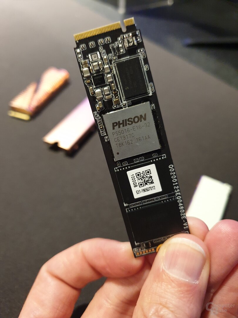 Gigabyte Aorus NVMe Gen4 SSD mit Phison E16