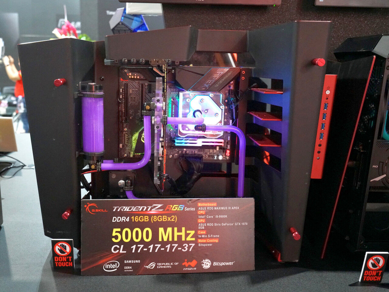 G.Skill Trident Z RGB mit 5.000 MHz bei CL14 (Bild: G.Skill)