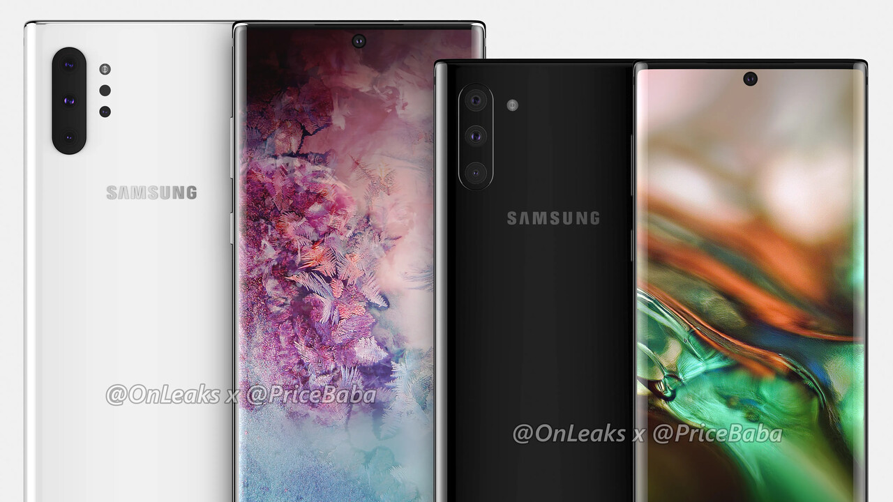 Samsung: Galaxy Note 10 soll in zwei Größen angeboten werden