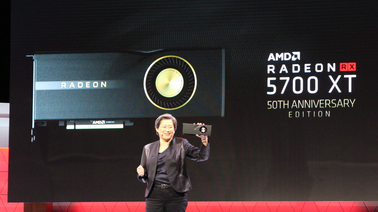 AMD: Radeon RX 5700 XT kommt als schnellere 50th Edition
