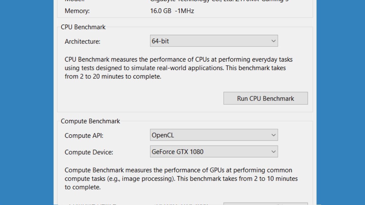 Geekbench 4.4: Bug mit falschen OpenCL-Werten bei AMD/Intel behoben