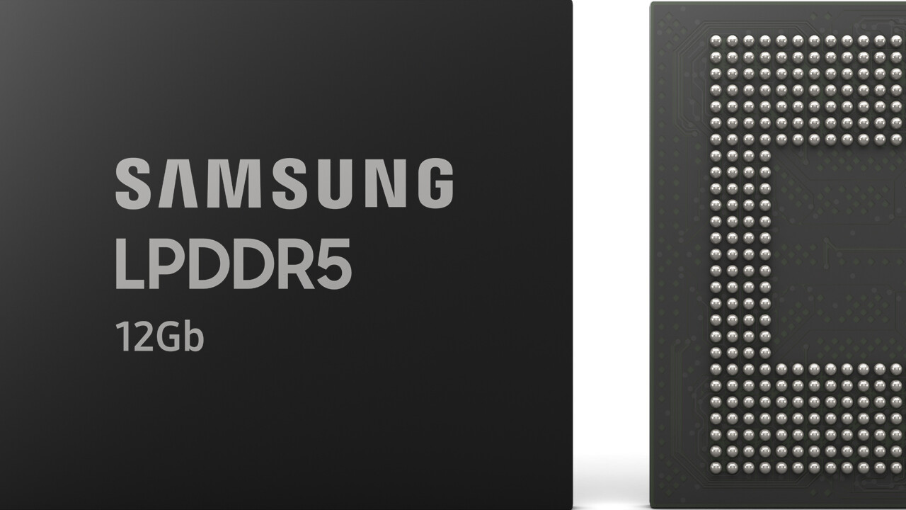 Samsung: Erste 12-Gbit-LPDDR5-5500-Chips für Smartphones