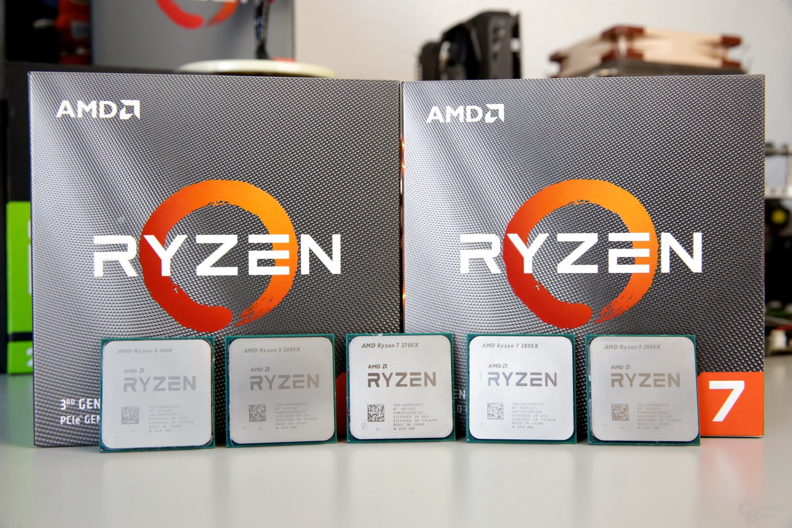 AMD Ryzen 3000 im Quintett