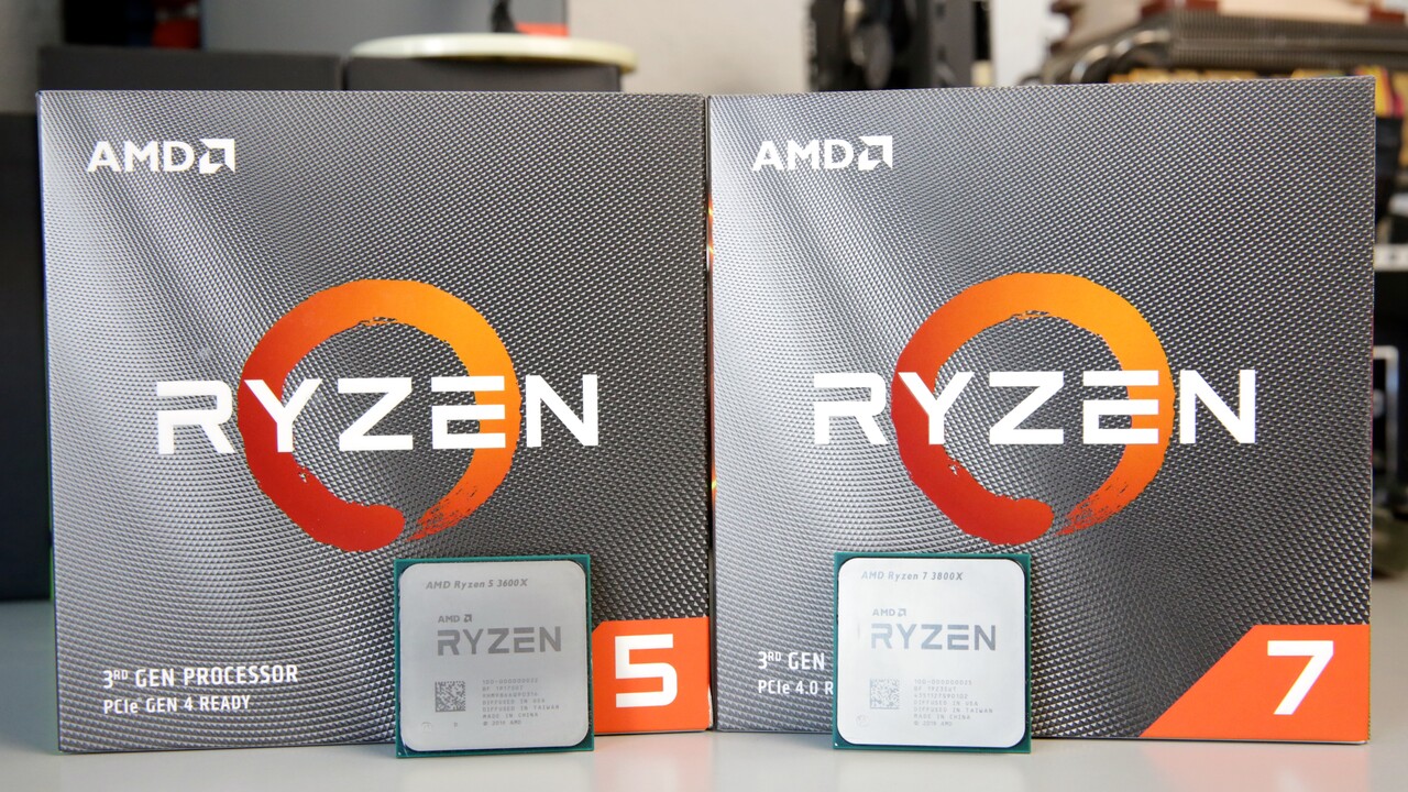 AMD Ryzen 5 3600X & 7 3800X im Test - ComputerBase