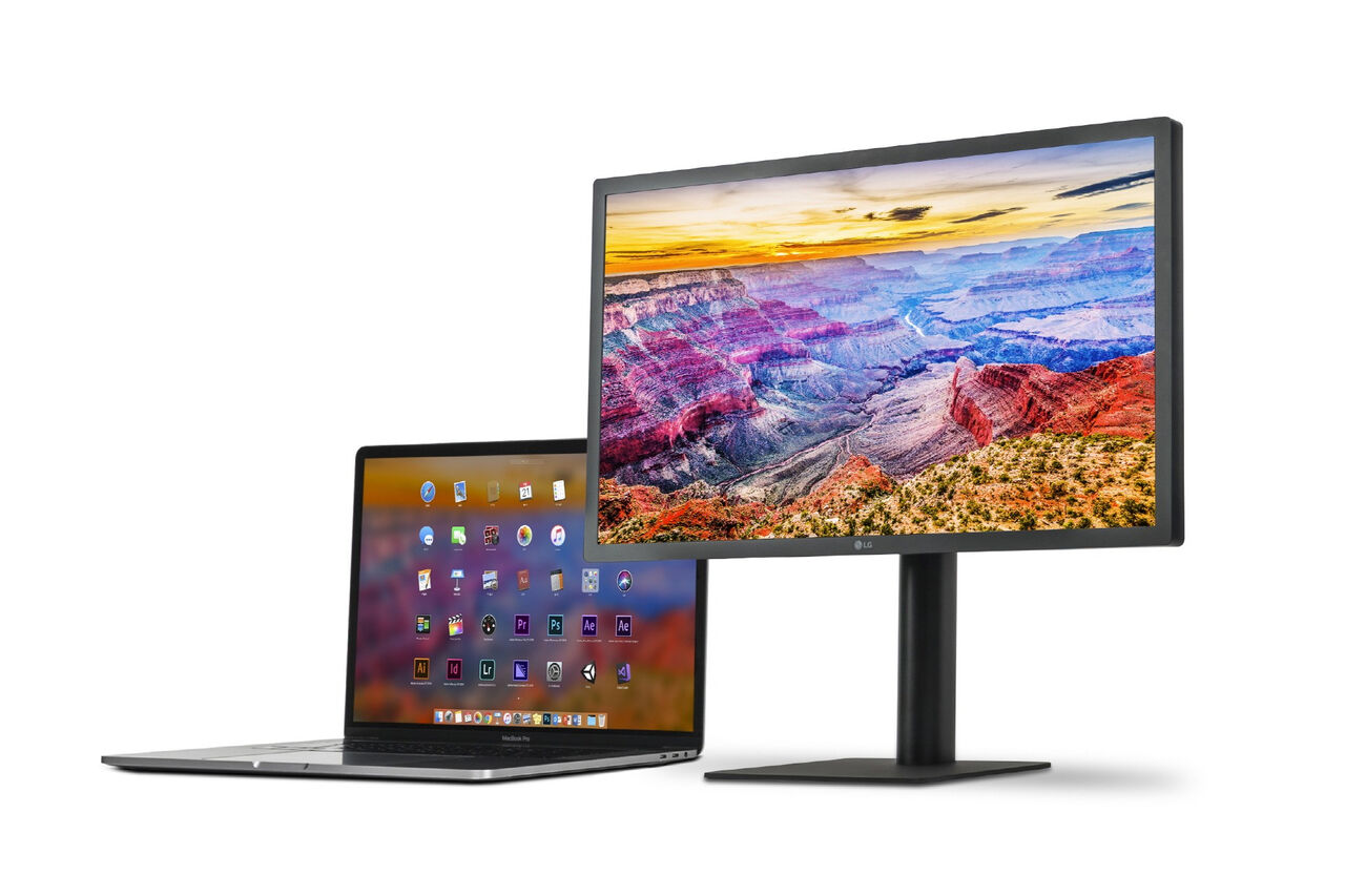 Lg Ultrafine 27md5kl Neuer 5k Monitor Unterstutzt Das Ipad Pro Mit Usb Typ C Computerbase