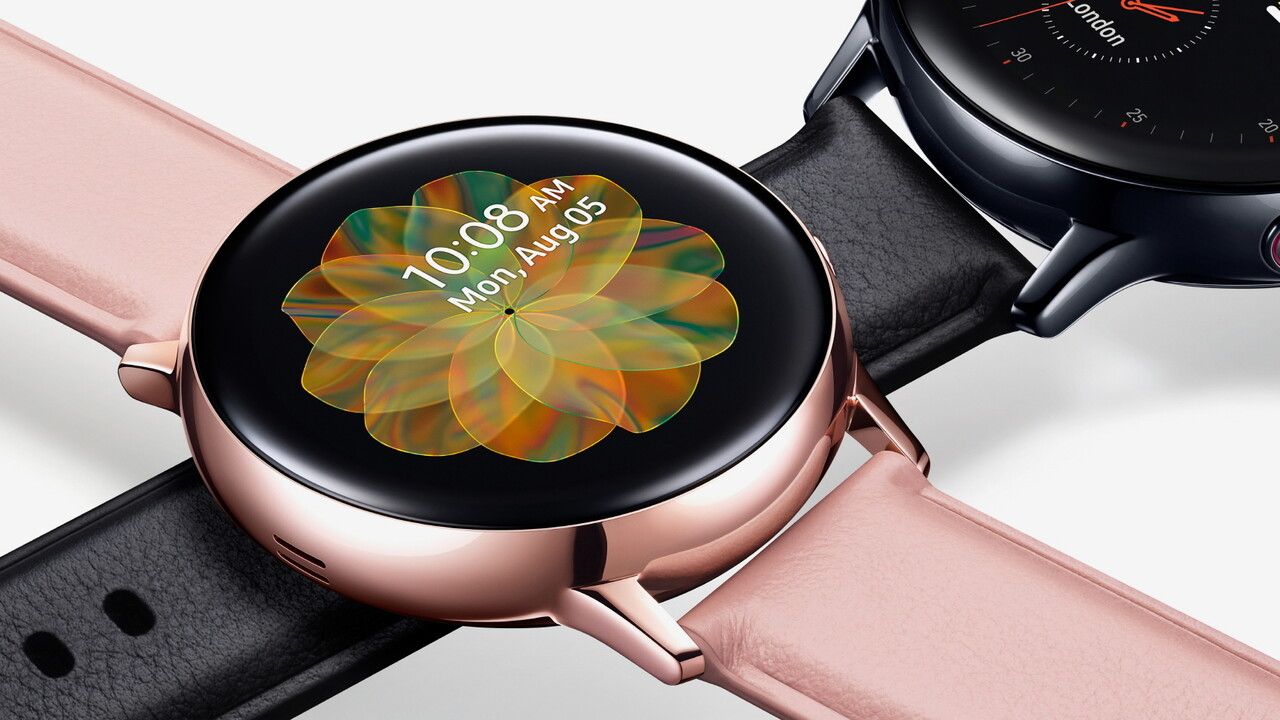 Samsung-Smartwatch: Galaxy Watch Active 2 kommt mit Touch-Lünette und EKG