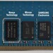 Kuriosität: RAM-Modul mit Speicherchips von vier Herstellern