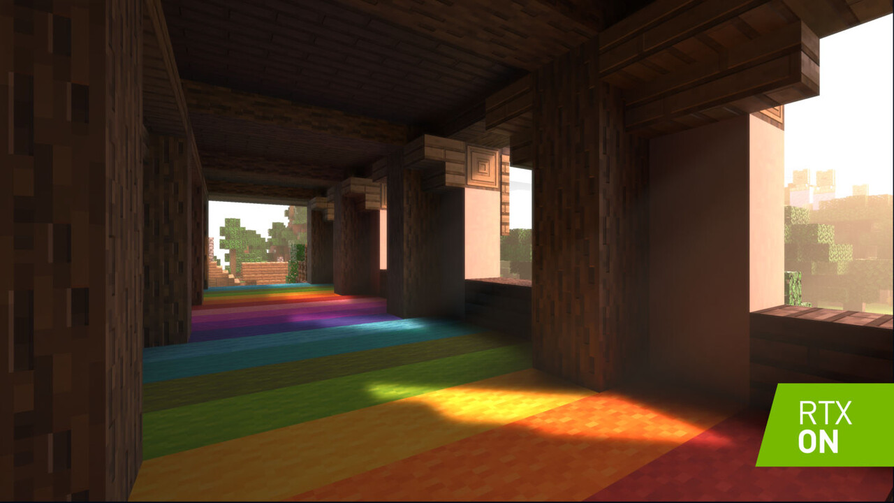 Grafik-Update: Minecraft bekommt Raytracing auf Nvidia RTX