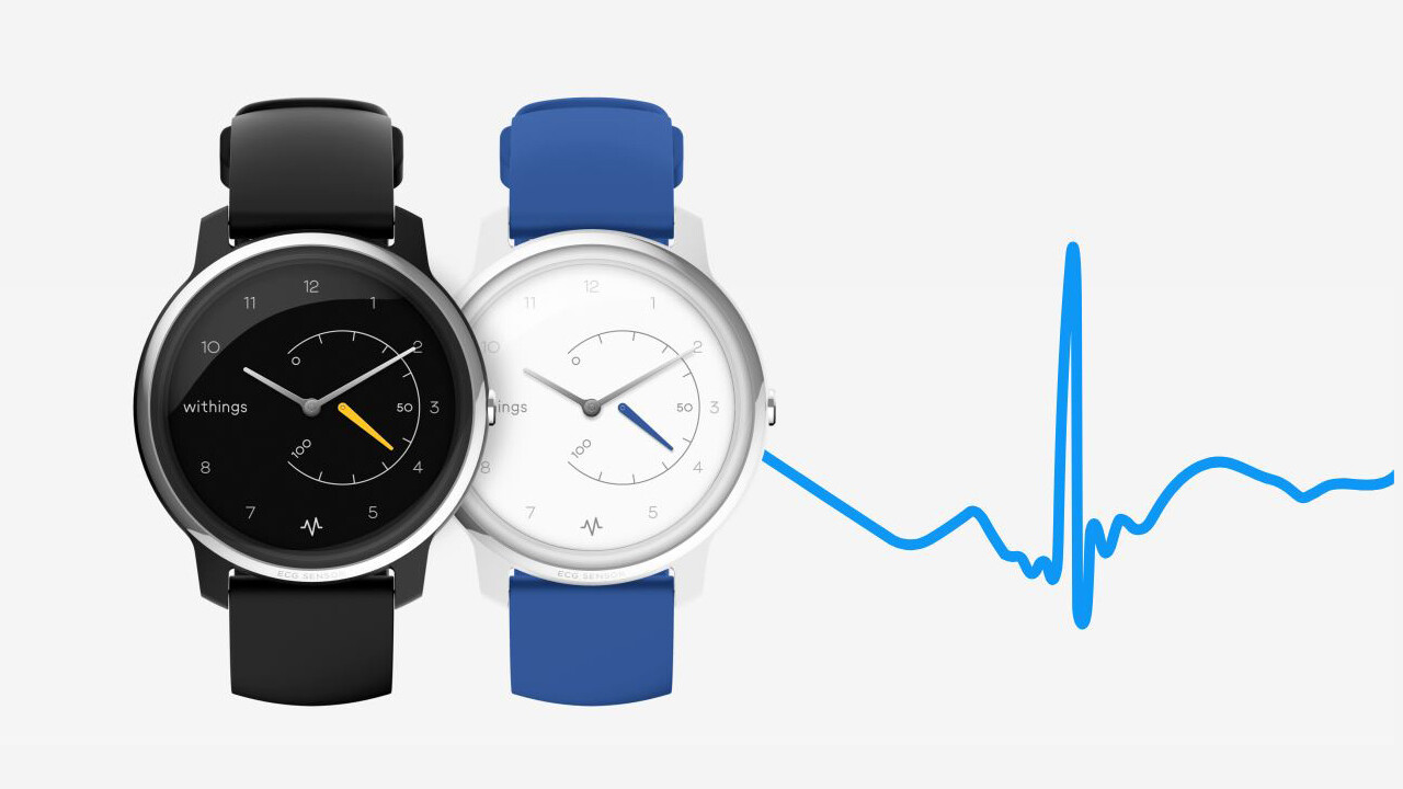 Withings Move ECG: Hybride Smartwatch mit EKG-Funktion nun verfügbar