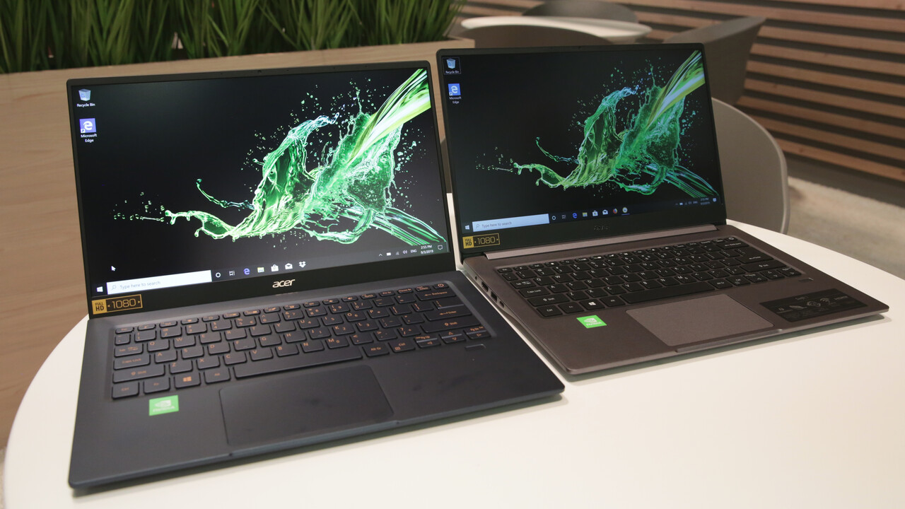 Acer Swift 3 und 5: Dünne und leichte 14"-Laptops mit Ice Lake ab 799 Euro