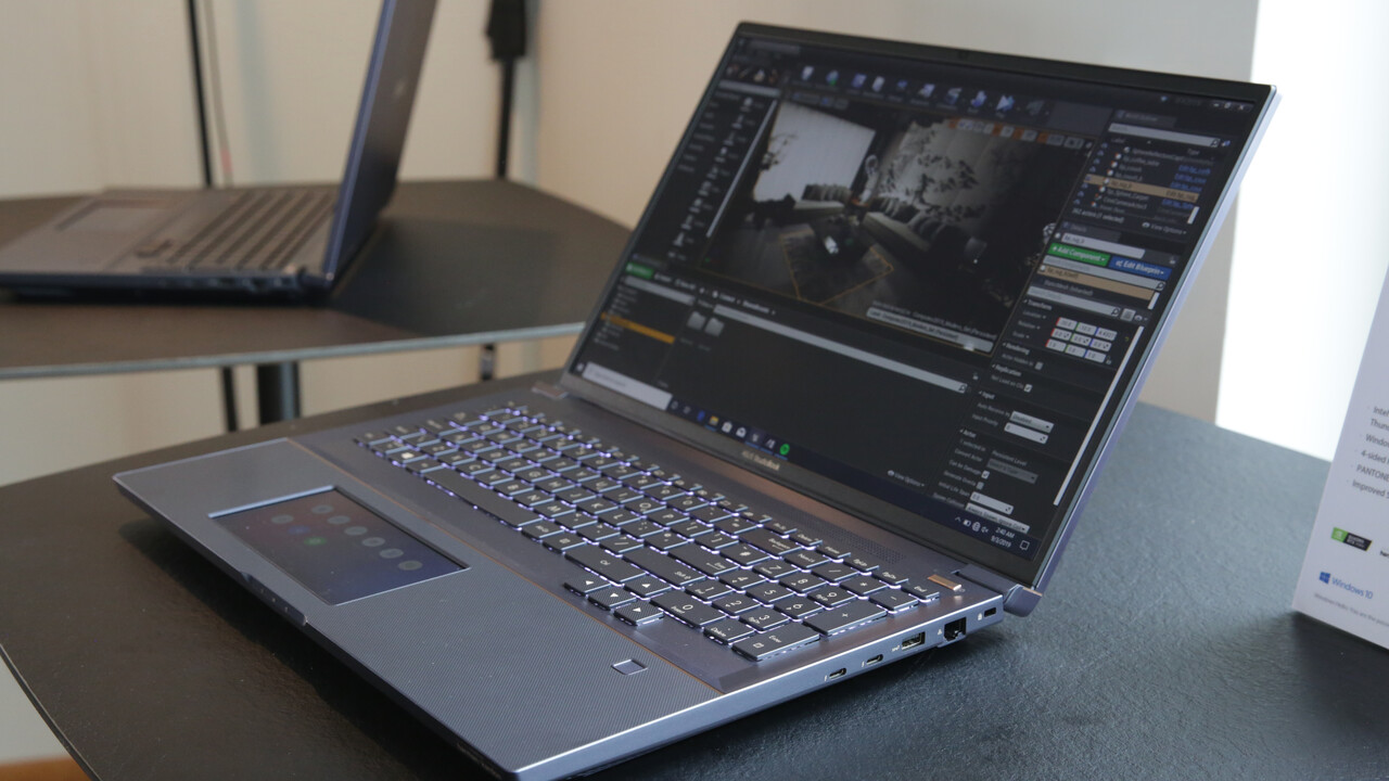 ProArt StudioBook Pro X: Asus-Notebook für Creator mit Xeon und Quadro RTX 5000