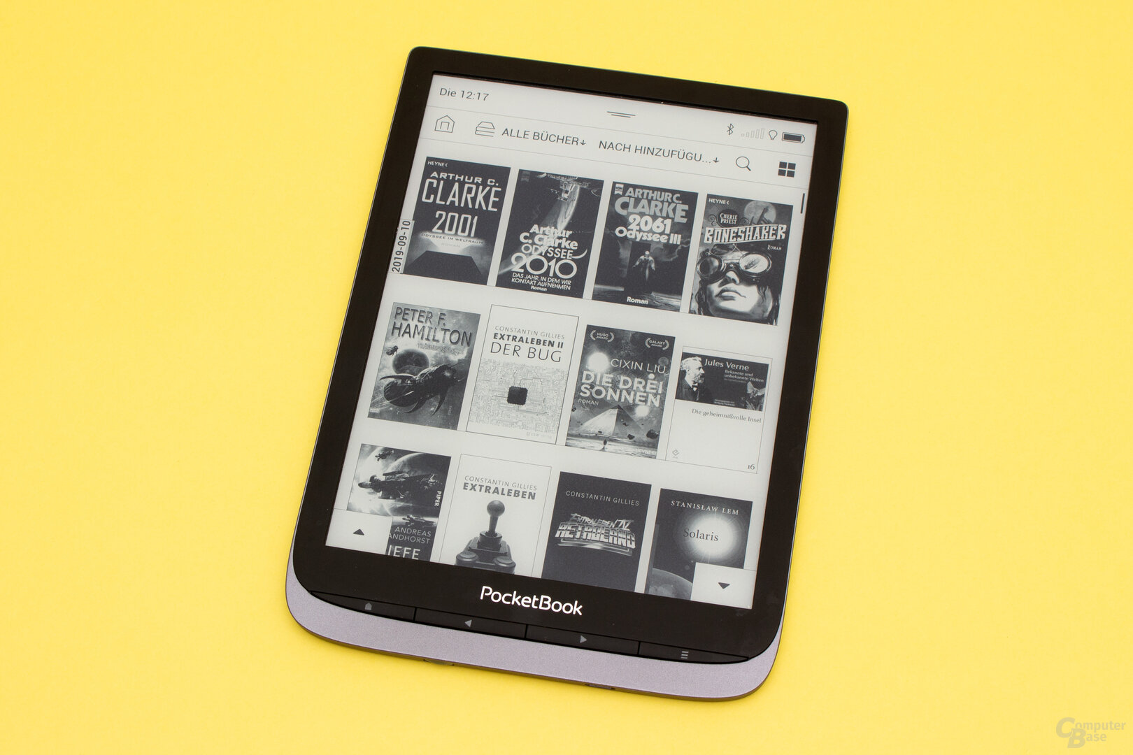 Die Bibliothek des InkPad 3 Pro sorgt auch bei großen Sammlungen für einen guten Überblick