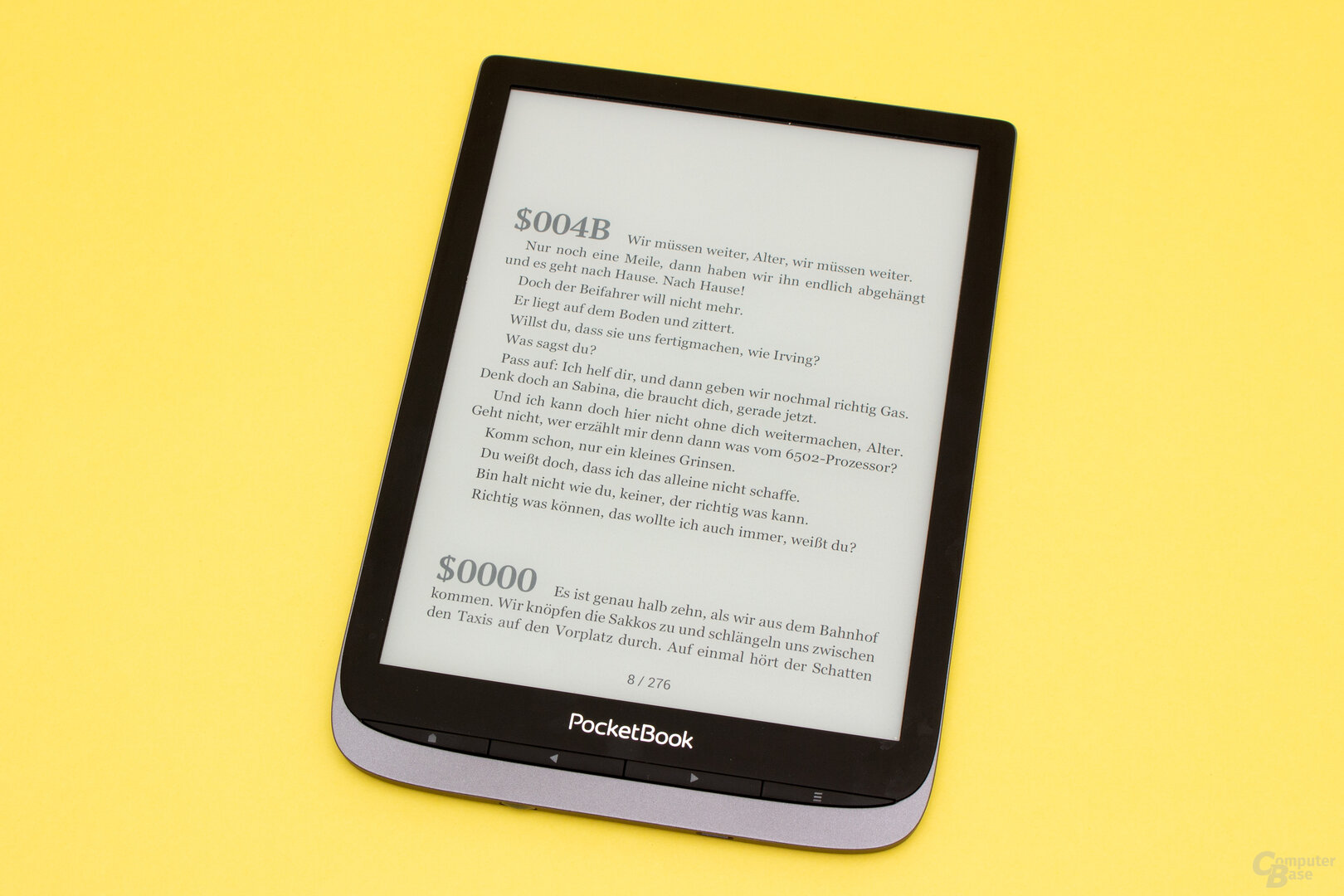 Die Textdarstellung des InkPad 3 Pro lässt kaum Wünsche offen
