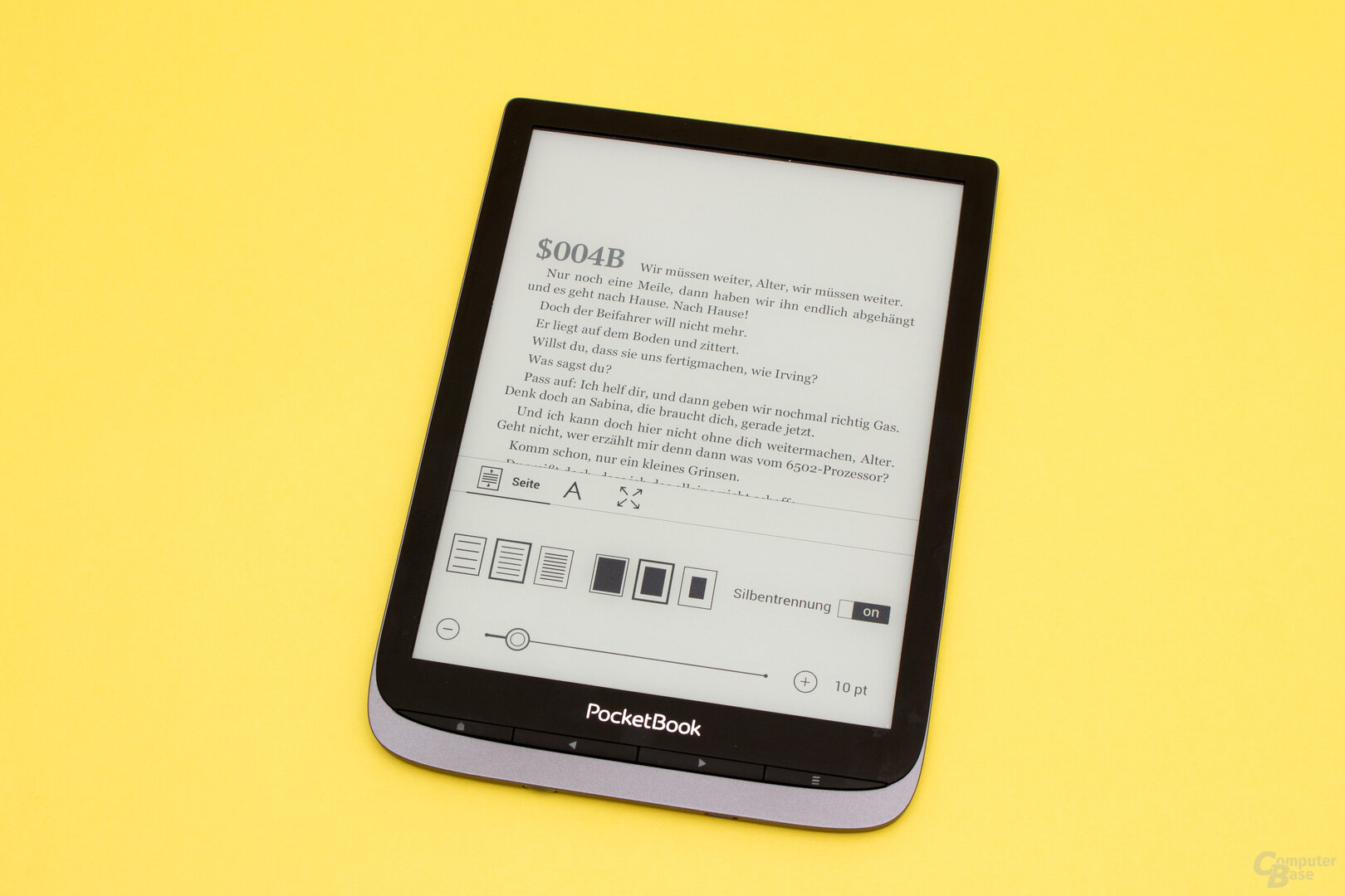 Das InkPad 3 Pro liefert zahlreiche Texteinstellungen
