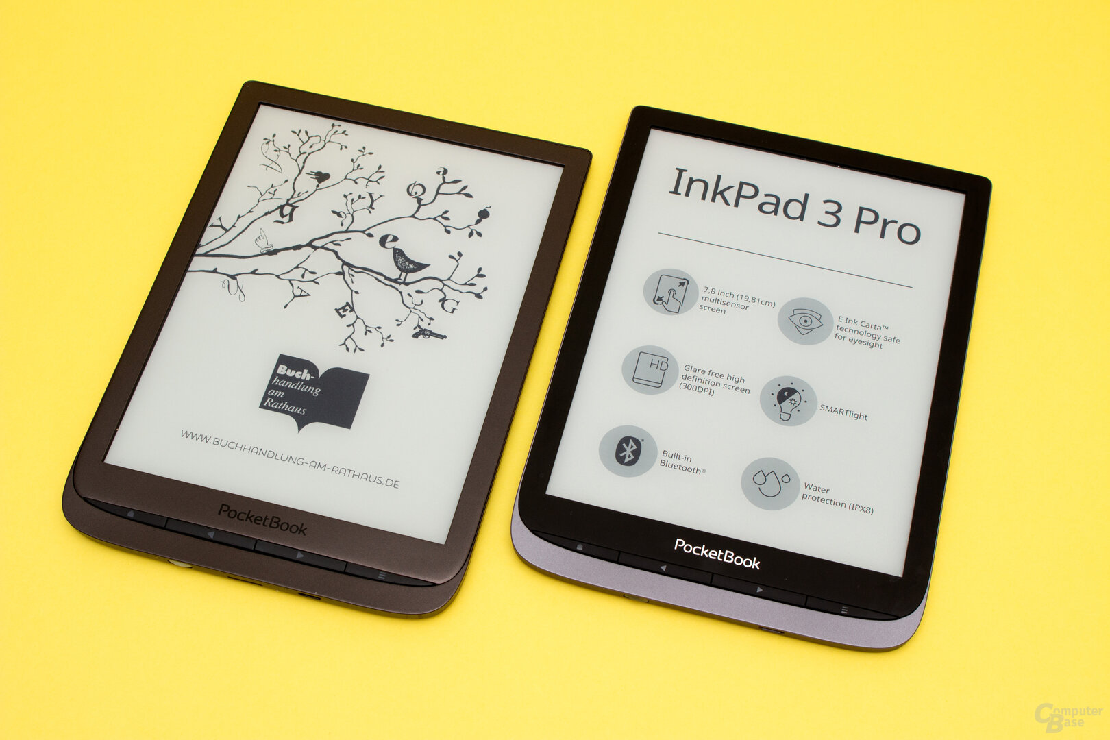 InkPad 3 (links) und InkPad 3 Pro (rechts) im Vergleich
