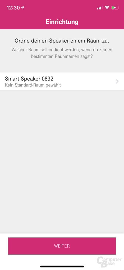 Hallo-Magenta-App: Verbindung zu Telekom SmartHome einrichten