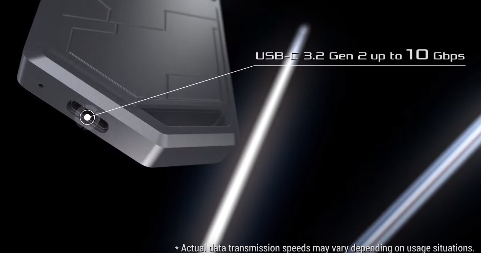 SSD-Gehäuse ROG Strix Arion mit USB 3.2 Gen 2