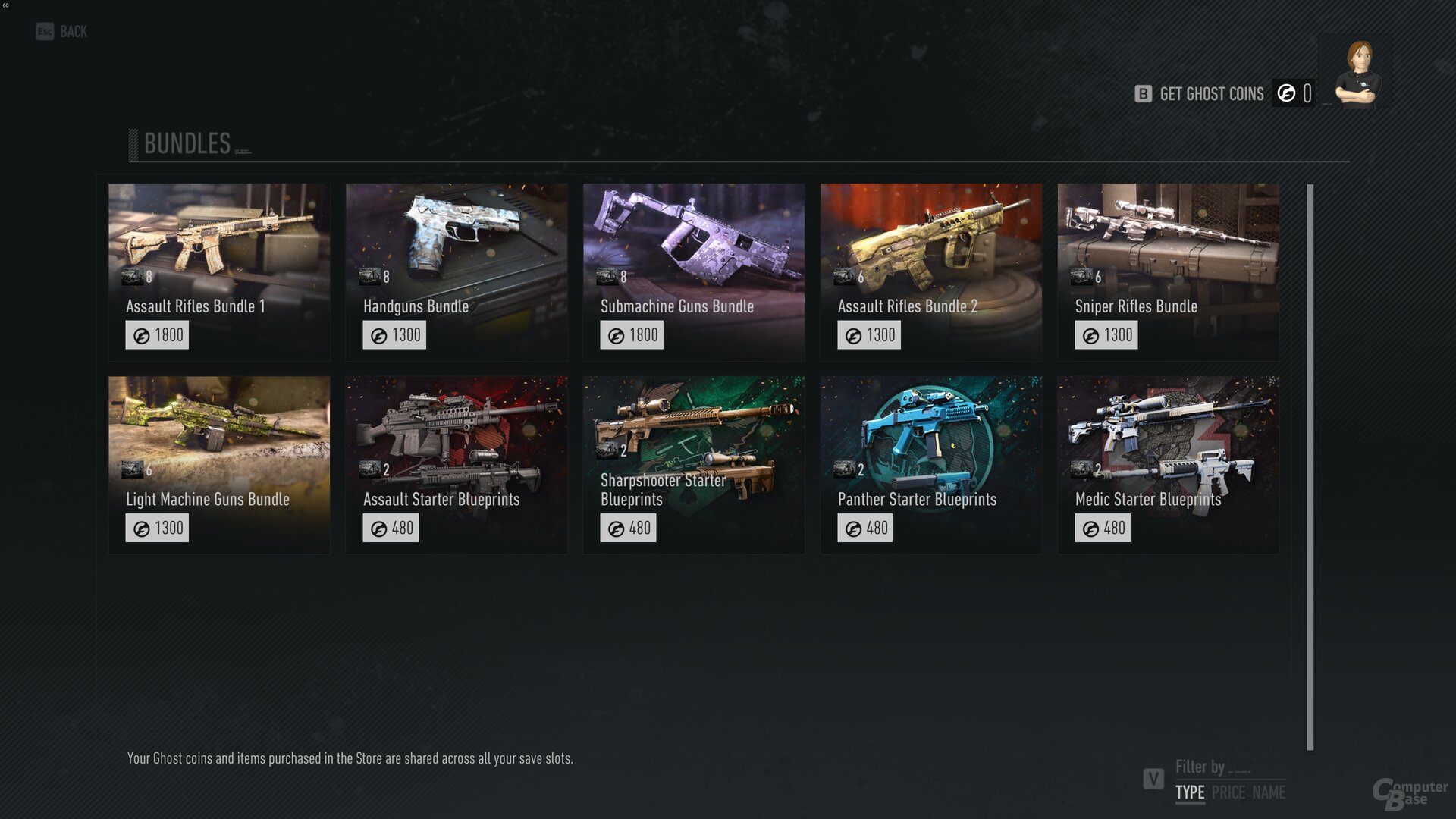 Das Angebot des Ingame-Shops in Ghost Recon Breakpoint